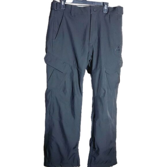Gerry Ski Pants Mens Black Snowboarding Performance Wear Size Large - Picture 1 of 10
